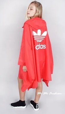 正品預購- Adidas Originals 紅色雨衣外套/機能外套/防水防風夾克
