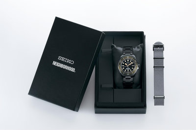 「Limited Edition」NEIGHBORHOOD x SEIKO Prospex Diver Scuba 聯名款手錶 SBDJ059。太陽選物社