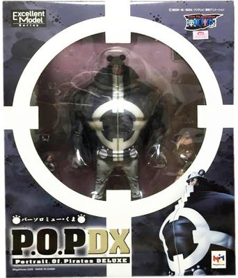 日本正版 POP 海賊王 航海王 NEO-DX 暴君 巴索羅繆 大熊 公仔 模型 日本代購
