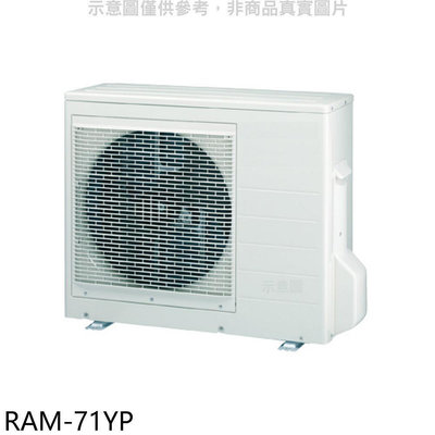《可議價》日立江森【RAM-71YP】變頻冷暖1對2分離式冷氣外機
