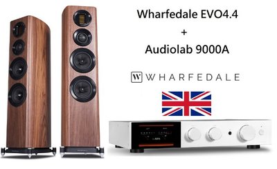 Audiolab 9000A + Wharfedale Evo 4.4『串流音樂組合』 公司貨享原廠保固 歡迎即時通詢問