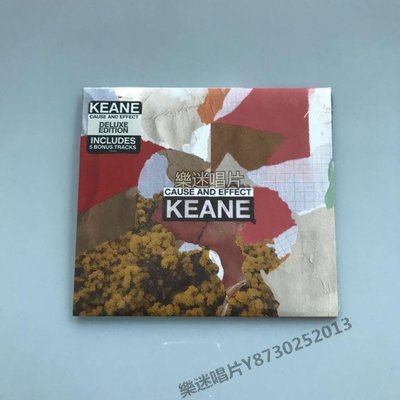 樂迷唱片~基音樂隊 Keane Cause And Effect CD