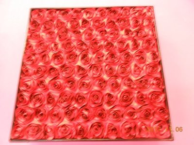 《 漢來飯店中秋月餅 紅色玫瑰造型盒--收納盒 》漂亮質感佳【CS超聖文化2讚】