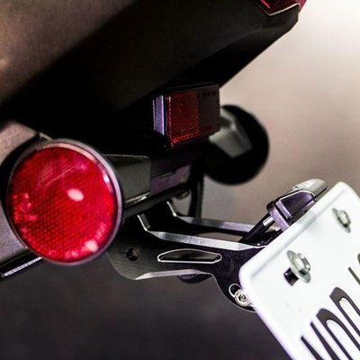 誠一機研 AJ 車燈設計Moto FORCE 155 牌架 翹牌 YAMAHA 山葉 改裝