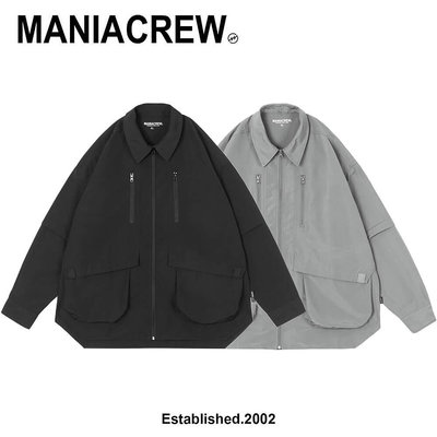 [NMR] 現貨 MANIA 23 A/W Water-repellent Layered LS Shirt 機能口袋長袖襯衫外套