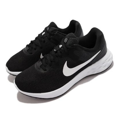帝安諾-實體店面 Nike REVOLUTION 6 NN 女鞋 慢跑 訓練 緩震 透氣 柔軟 黑 DC3729-003