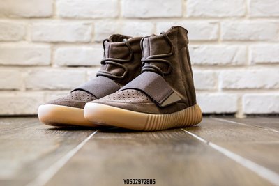 【全新正品】現貨 Adidas Yeezy Boost 750 LIGHT BROWN  BY2456 麂皮棕色 男潮鞋