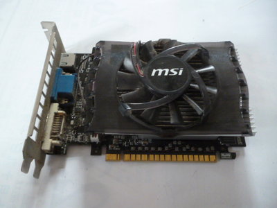 (台中市)MSI顯示卡N630GT-MD2GD3