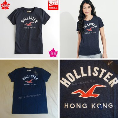 【真品*現貨】Hollister Co. HCO HK logo 短袖T恤 短袖