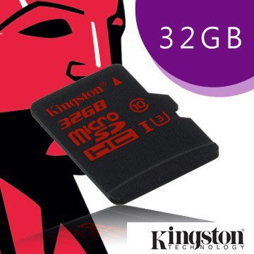 金士頓 KINGSTON 32GB 記憶卡 MICRO SDHC U3 90/80MB ( SDCA3/32GB )