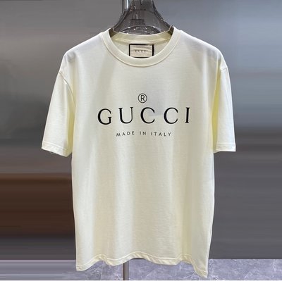 GoodStyle 歐美新款 Gucci GG logo 寬鬆版型官網同步T恤上衣 優質選擇~
