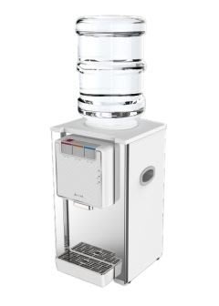 元山不鏽鋼桌式桶裝冰溫熱飲水機 YS-8201BWIB