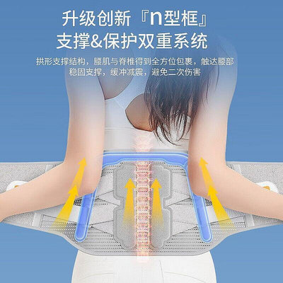 諾泰護腰帶 運動健身護腰 保暖護腰帶 保健 固定支撐 加高護腰帶 發熱透氣