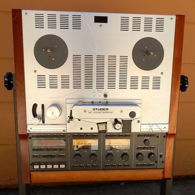 STUDER A807 Reel-to-Reel STEREO TAPE RECORDER 含腳架
