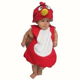 萬聖節 幼兒憤怒鳥造型服裝（含帽子、衣服、手拿裝飾） 2-4歲皆可穿