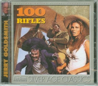 "百支快槍-完整版(100 Rifles)"- Jerry Goldsmith(22),全新美版