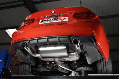 【樂駒】英國 Milltek 中尾段 中段 尾段 排氣管 BMW F30 F32 F36 328i 428i 改裝 套件