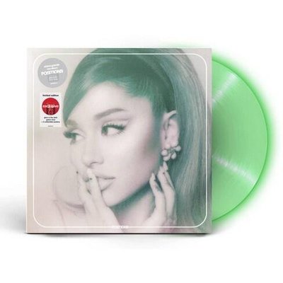 眾誠優品 CD唱片有貨 Ariana Grande Positions Target彩膠黑膠唱片LPZC1811