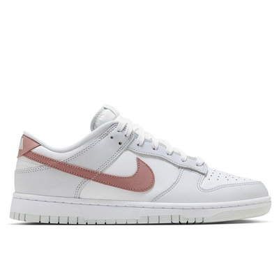 【A-KAY0】NIKE DUNK LOW RETRO RED STARDUST PURE PLATINUM 白灰粉【HF0730-160】