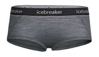 [好也戶外]Icebreaker 女Sprite四角內褲BF150 黑/灰 NO.103023