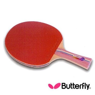 BUTTERFLY蝴蝶牌 CARBON NAKAMA S-3 負手板桌球拍 輕量高彈 性攻守全能
