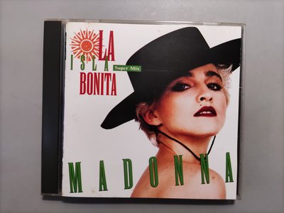 CD/DE33/英文/瑪丹娜 MADONNA/1987 ラ・イスラ・ボニータ日本盤/LA ISLA BONITA/非錄音帶卡帶非黑膠
