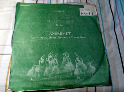 NO141黑膠唱片LP 西洋音樂四大芭蕾名曲 FOUR GREAT BALLET 柴可夫斯基 睡美人 板南線可面交
