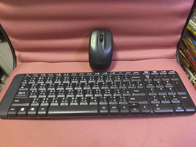 耐用 質感美型 羅技 Logitech MK220 無線鍵盤滑鼠組 m150+k220