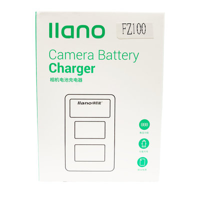 *兆華國際*  llano 綠巨能 相機雙電池充電器 SONY NP-FZ100用 可用2A行動電源充電
