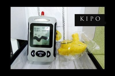 KIPO-新款無線探魚器,點陣式,大小,地形,魚群探測器 大小魚測 OMB001001A