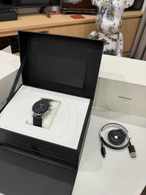 萬寶龍 MONTBLANC 智慧手錶  SUMMIT3 鈦金屬 便宜賣 二手