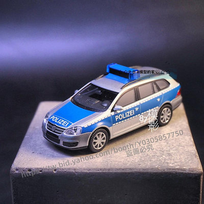 P D X模型館 VW GOLF Variant 高爾夫 警車 旅行車 1/87 WIKING 大眾 POLIZEI