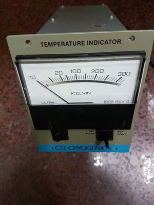 CTI Cryogenics Temperature Indicator 8042002G003  (HELIX)