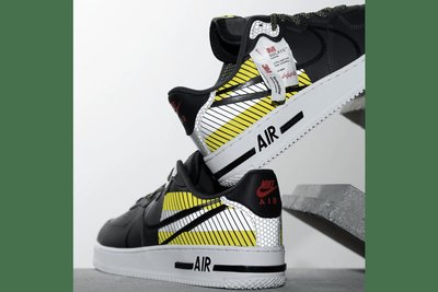 限時特價南 2021 9月 Nike Air Force 1 React D/MS/X CT3316-003 3M黑黃色