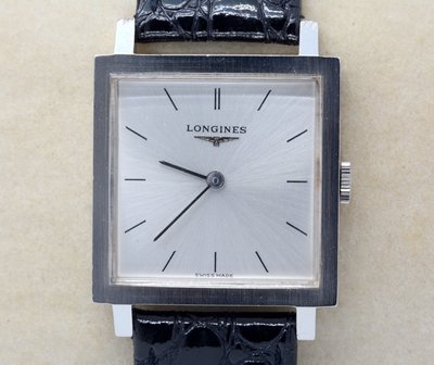 《寶萊精品》Longines 浪琴表銀白超正型男子錶