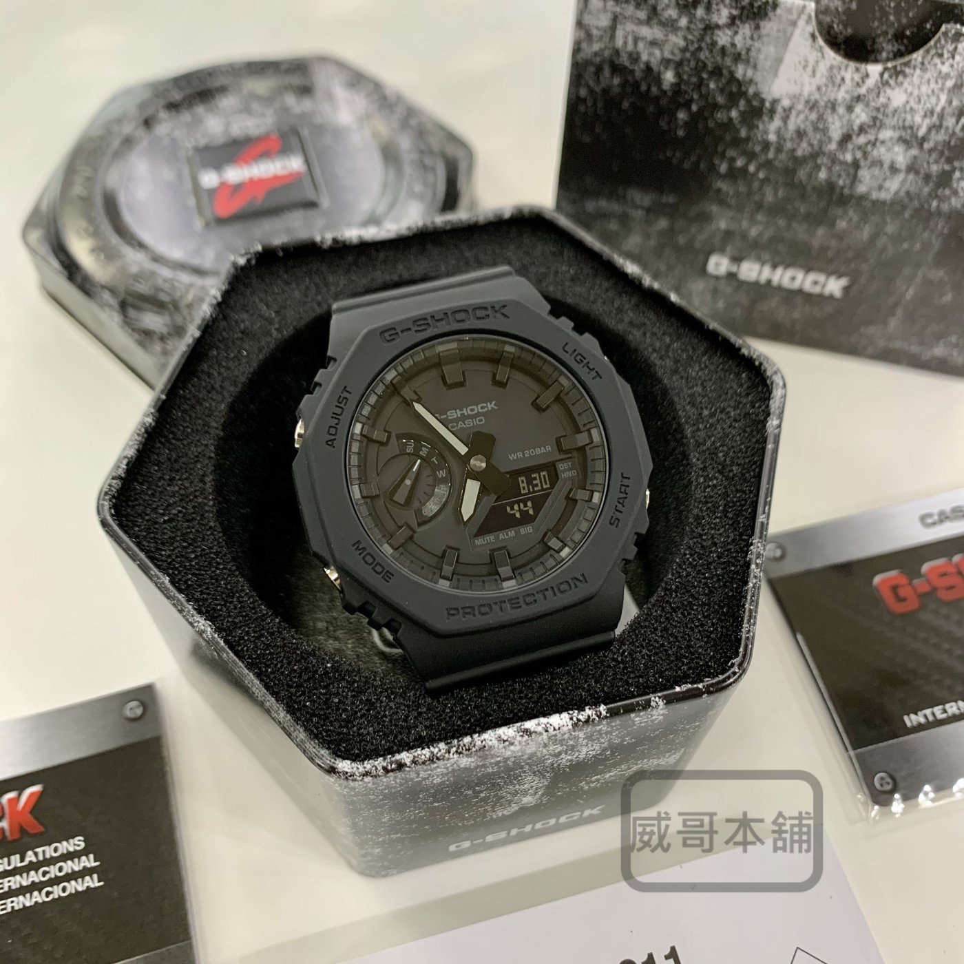 ニッサン・638 G-SHOCK 生産終了モデル GA-2100BP-1A 新品未使用品