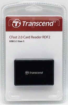 創見 Transcend  RDF2 CFast 2.0 讀卡機 USB 3.1 F2  公司貨 TS-RDF2