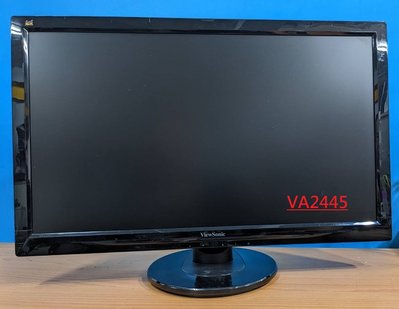 專業電腦量販維修 二手極新VIEWSONIC VA2445 24型液晶螢幕 每台1499元