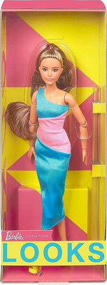 Ken &amp; Barbie #HJW82 _ 收藏型芭比娃娃_2023 Looks時尚名模 #15號卡爾(滿額限定加價購)