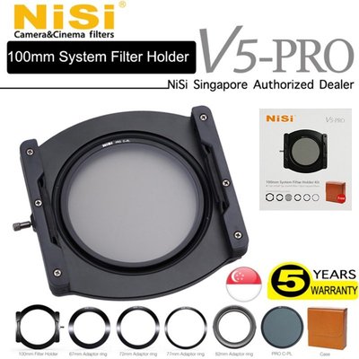 【eYe攝影】新版 NiSi V5 PRO 100mm 方形濾鏡支架 附CPL/轉接環/支架/收納盒 Z型 托架