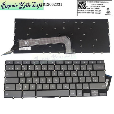電腦零件適用于聯想 Lenovo chromebook s340-14 筆記本電腦鍵盤 CF筆電配件