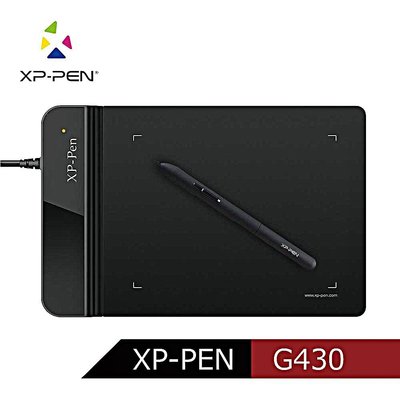 日本品牌XP-PEN G430 4X3吋超輕薄繪圖板