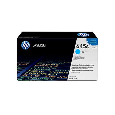 【葳狄線上GO】HP 645A LaserJet 青色原廠碳粉匣(C9731A) 適用CLJ-5500 / 5550