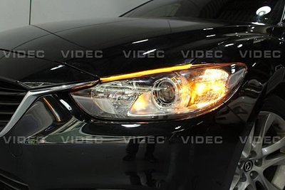 巨城汽車精品 HID NEW MAZDA6 雙色 LED 純正 WRC 高亮度 導光條 完全防水 新竹 威德