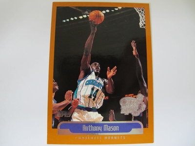 ~ Anthony Mason ~1999年Topps Tipoff NBA球員 蓋印特殊平行卡