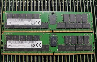 MT 鎂光DDR4 32G 32GB 2RX4 PC4-2666V-RB2-11 2666MHZ伺服器記憶體