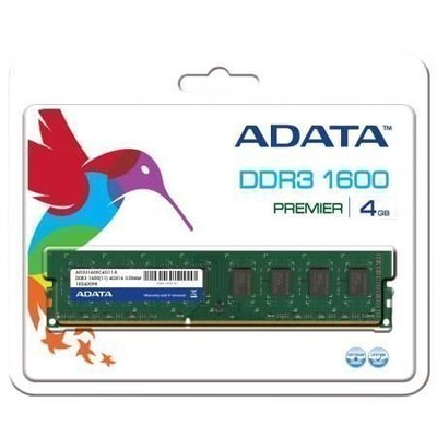 @電子街3C特賣會@全新ADATA 威剛 Premier DDR3-1600 4GB 桌上型記憶體 D3 1600 4G