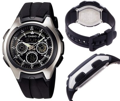 日本正版 CASIO 卡西歐 STANDARD AQ-163W-1B1JF 男錶 手錶 日本代購