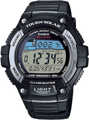 日本正版 CASIO 卡西歐 Collection W-S220-1AJH 手錶 男錶 太陽能充電 日本代購