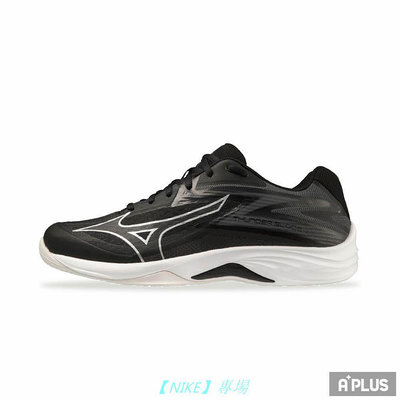 【NIKE 專場】耐吉MIZUNO 男女 排羽球鞋 THUNDER BLADE 排球鞋 黑色 -V1GA237052